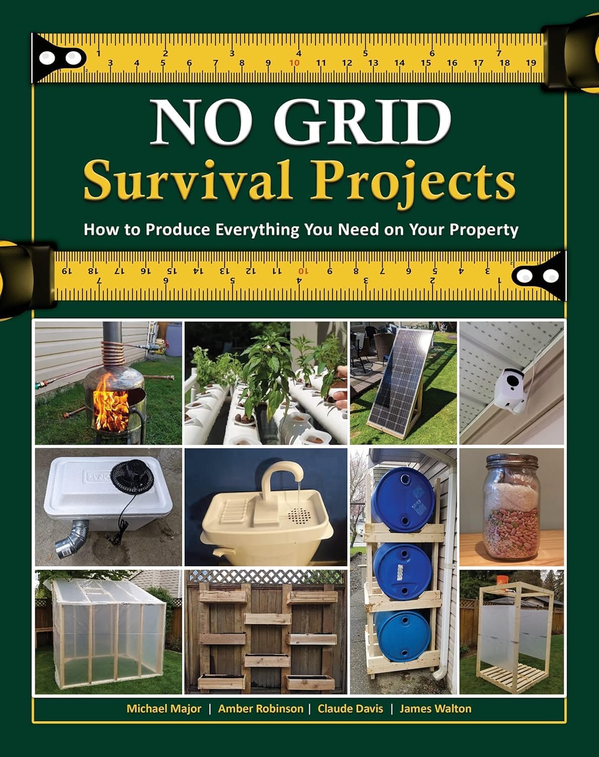 No Grid Survival Projects book - essential off-grid knowledge for preppers